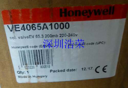 ！美国霍尼韦尔HONEYWELL，VE4065A1000 询价