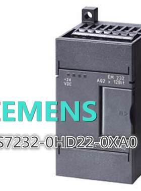 西门子6ES7232-0HD22-0XA0模拟量输出模块6ES72320HD220XA0现货询
