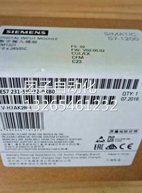 6ES7231-5PD32-0XB0西门子原装S7-1200热电阻模块SM1231询价