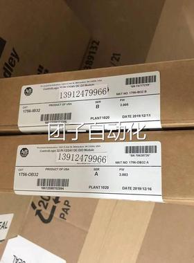 美国ABB 1756-IB3152 176-OB32 1769-OB32 1794-O32P 746-OB3询价