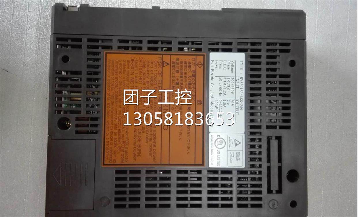 ￥原装富士伺服驱动器RYS201S3-LSS-Z59 价格商 询价