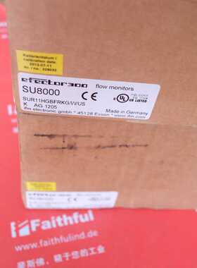 @IFM SU8000 易福门超声波流量传感器 SUR11HGBFRKG/W/US-100-IPF