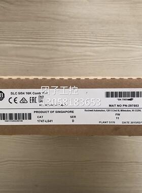 ！1747-L541美国AB罗克韦尔PLC模块 Allen-Bradley;SLC500 1747系