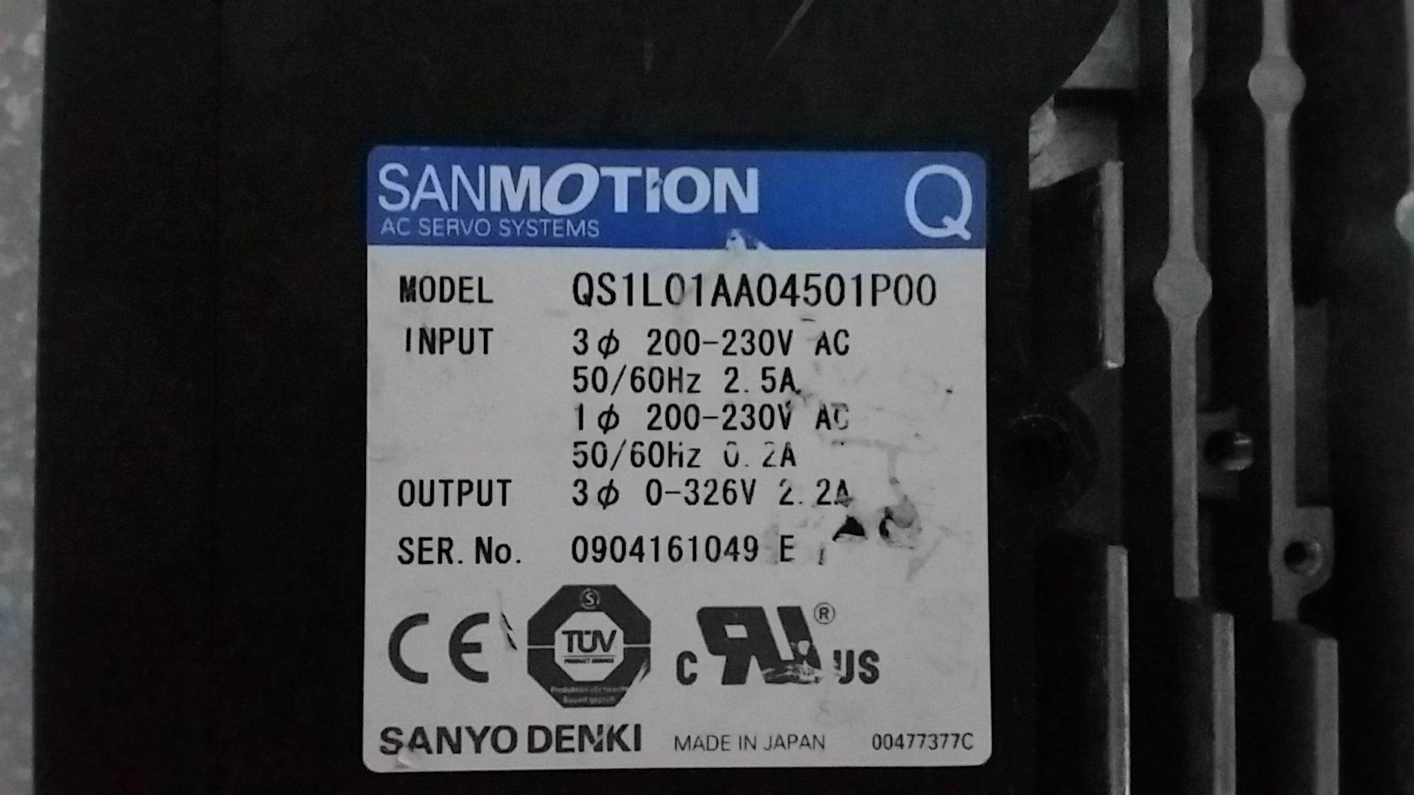 QS1L01AA04501P00 伺服驱动器 询价