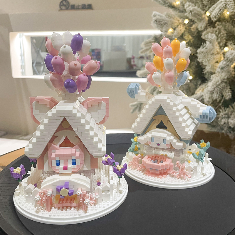 玲娜贝儿卡通微颗粒积木玩具拼图