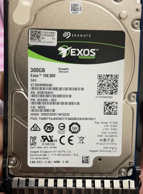 H3C 0231AB92 300G 10K 12G   ST300mm0048  原装拆机的 大量