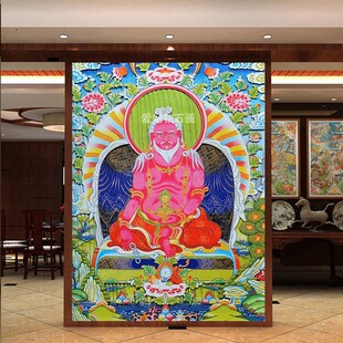 新款客厅diy方钻满贴钻钻石画唐卡明代建筑师唐东杰布十字绣带钻