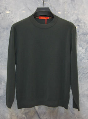 鹿王澳普蒂姆男士100纯羊毛精纺毛衣冬季保暖打底羊毛衫LW-36880