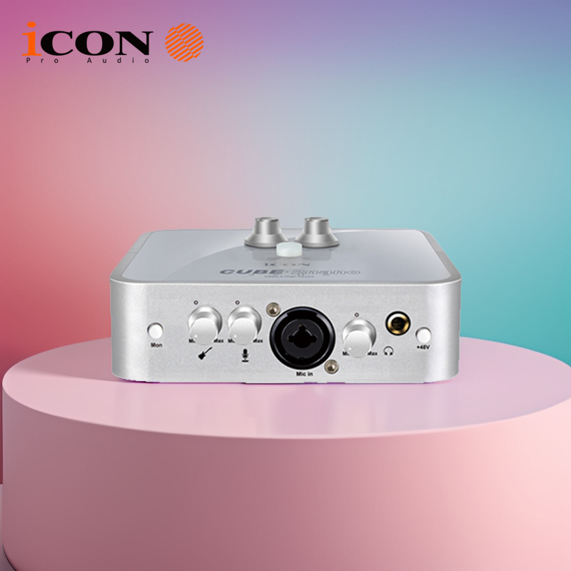iCON艾肯2nano外置电脑声卡套装专用主播唱歌k歌录音棚设备麦克风