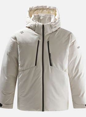 迪桑特时尚羽绒服休闲短款连帽冬季保暖运动羽绒服SQ323SDJ92