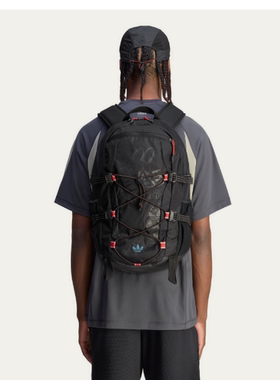 adidas/三叶草100 THIEVES联名运动户外男子双肩包大容量JN3718