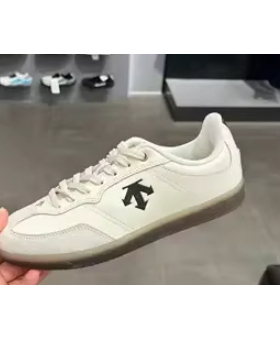 迪桑特牛皮涤纶T头德训舒适百搭低帮板鞋男女同款SP323LSN77