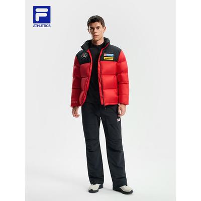 FILA鹅绒斐乐男子滑雪运动羽绒服