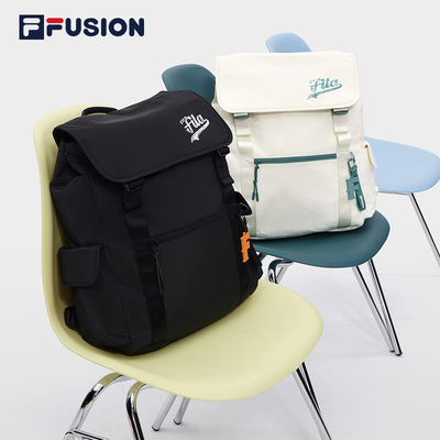 FILAFUSION斐乐潮背包双肩包大容量电脑包男包通勤包T13U332101F