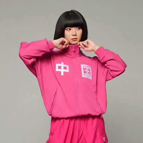 Adidas三叶草情侣款田径夹克外套
