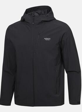 迪桑特 DESCENTE 印花连帽拉链长袖夹克外套男女同款SP323RJK91