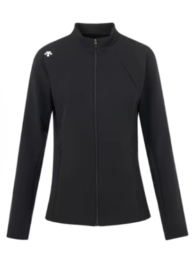 DESCENTE 迪桑特 女装针织休闲运动立领外套 D5132TFT34