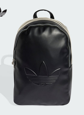 adidas阿迪达斯三叶草经典男女实用皮运动双肩背包JC5999JC6004