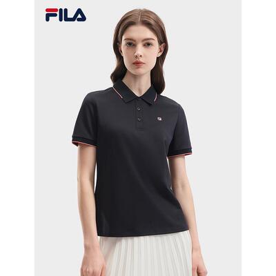 FILA斐乐凉感女短袖POLO衫
