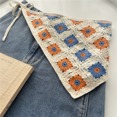 新款复古三角巾屁帘叠穿腰间腰带