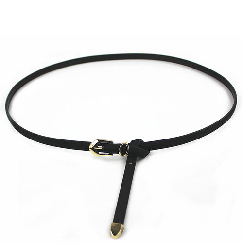 新款猪皮打结时尚配裙子细腰带