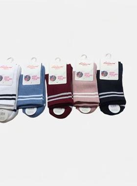 梦娜4062保暖中筒冬季吸汗透气纯棉毛圈加厚款纯棉女袜吸汗防臭透