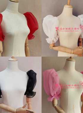 泡泡袖DIY装饰摄影婚纱礼服配件