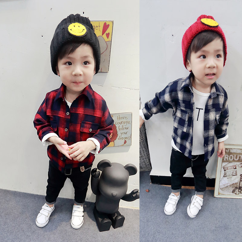 Chemise enfant à manche longue - Ref 2084308 Image 1