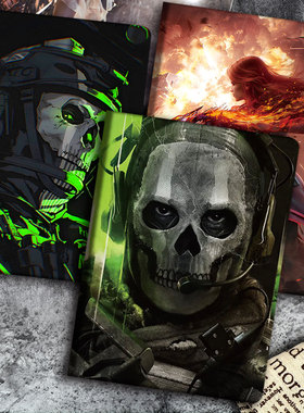 使命召唤iPadPro2025保护套air6幽灵军团苹果10代10.9平板壳10.2寸游戏周边mini2345迷你789代适用小米红米SE