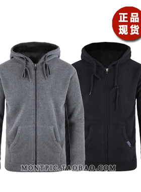 MONTPIC韩国MJKV94104轻便保暖户外运动户外登山冬男抓绒连帽外套
