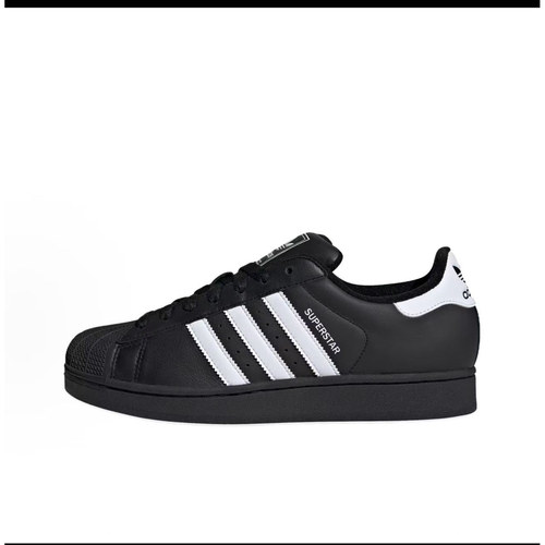 adidas originals Superstar 2 薄底贝壳头 经典 低帮 板鞋 黑白