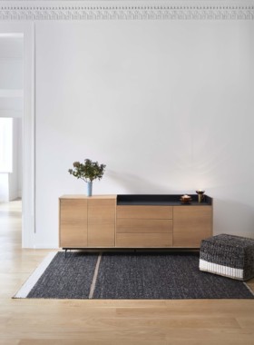 GIRONES进口西班牙GAN RUGS 纯手工编织简约多功能两面可用地毯