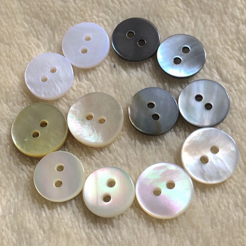 DIY衬衣衬衫扣子纽扣天然贝壳