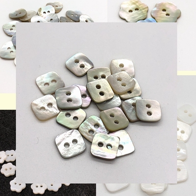 多角形贝壳扣异形方形宝宝扣子