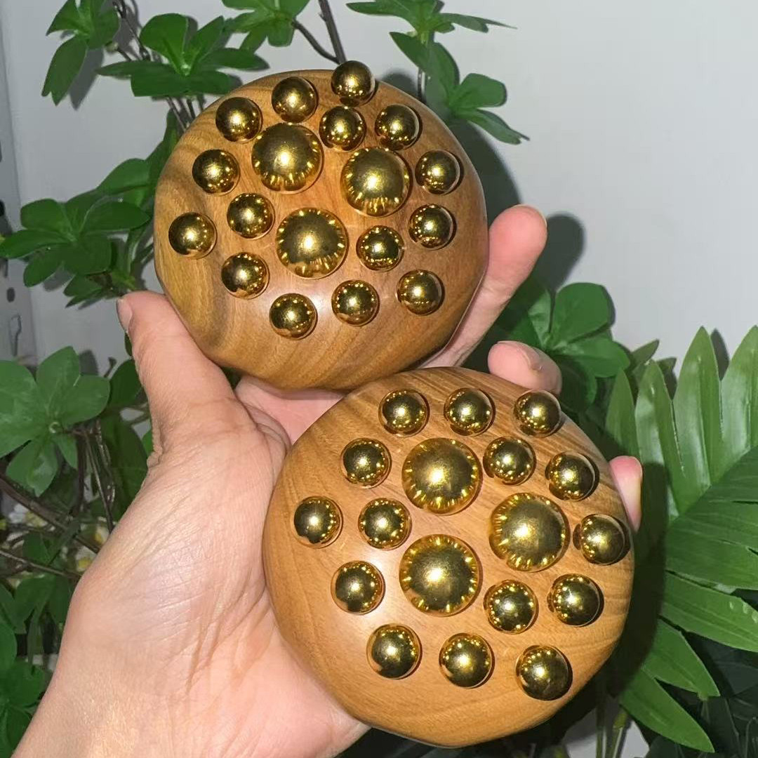 【八音盒】绿檀木H65黄铜臀部筋膜松解盆底肌凹陷妈妈臀训练,家庭/个人清洁工具,梳子/化妆梳/按摩梳,淘宝优惠券,粉丝福利购,淘宝优惠卷