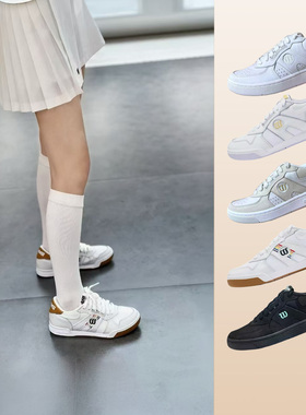 Wilson威尔胜经典男女鞋小白鞋PRO STAFF 87网球运动百搭休闲板鞋