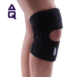 AQ护膝羽毛球乒乓球篮球护膝登山运动户外护具调松紧开孔5054SP