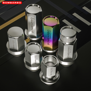 适用特斯拉ModelY/3/S/X304不锈钢改装轮毂螺丝轮胎螺帽锻造螺母