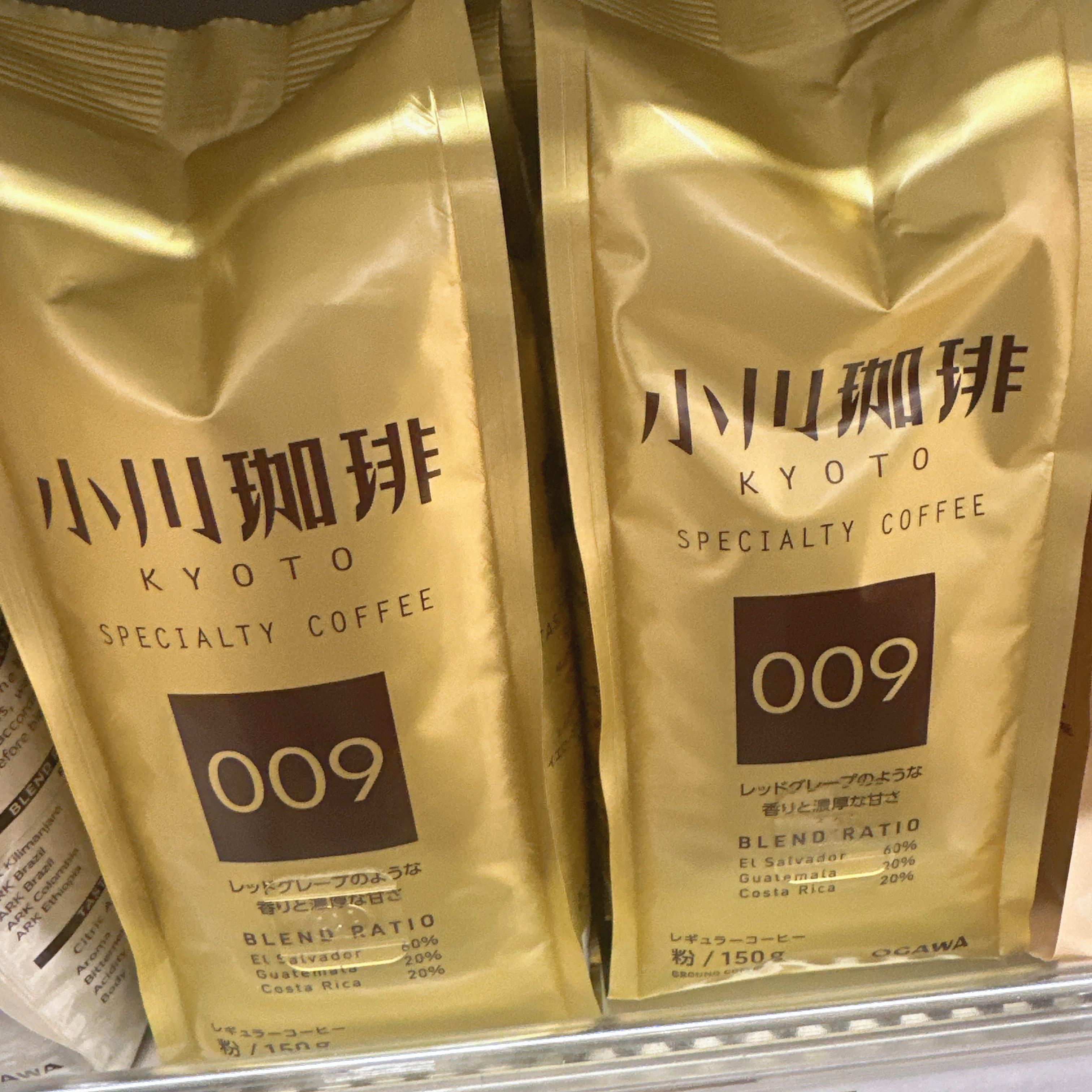 日本专柜超市代买小川咖啡新品009咖啡粉150g