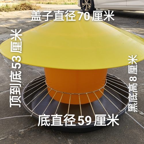 假期出行神器自动喂食器养鸡鸭鹅食槽喂鸡料桶饮水槽带盖子饲料桶