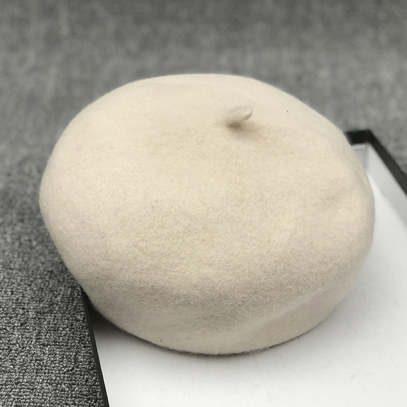 日系贝雷帽女秋冬韩版英伦百搭