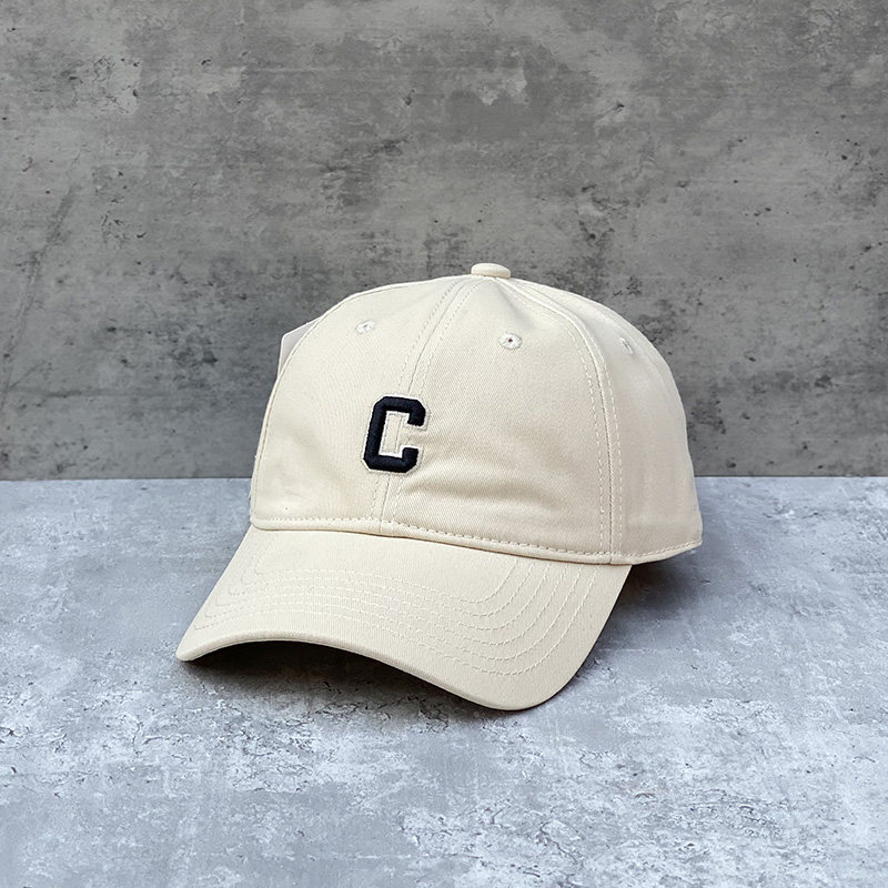 棒球帽休闲女夏季大檐C字母刺绣