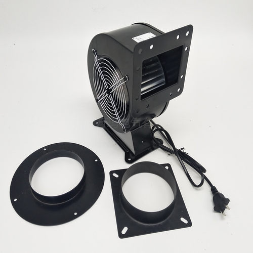 小型工频离心风机130FLJ5 380V 220V 120W气模拱门风机 方转圆 - 封面