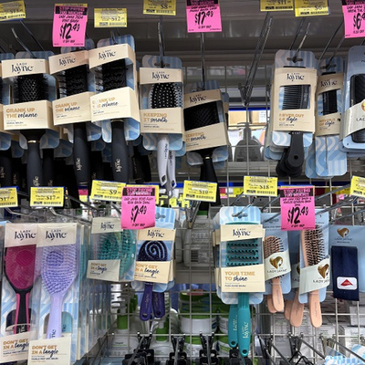 新西兰直邮Lady Jayne镂空松软空气按摩梳子八爪夹子防打结防静电