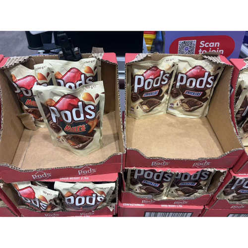 新西兰直邮pods 夹心巧克力零食160g 5件以上包邮
