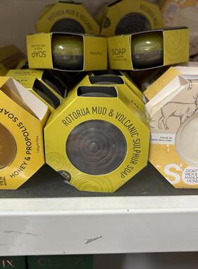 新西兰直邮 parrs 蜂蜜皂山羊奶蜂蜜皂火山泥硫磺皂4件包邮