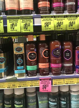 新西兰直邮代购HASK洗发水护发素355ml 摩洛哥坚果油角蛋白茶树油