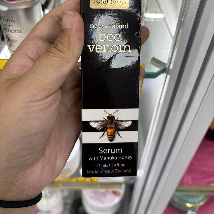 新西兰直邮parrs帕氏蜂毒面部精华液紧致修复提亮肤色47ml3件包邮