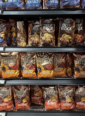 新西兰直邮Copper Kettle chips薯片进口零食蜂蜜鸡肉海盐醋