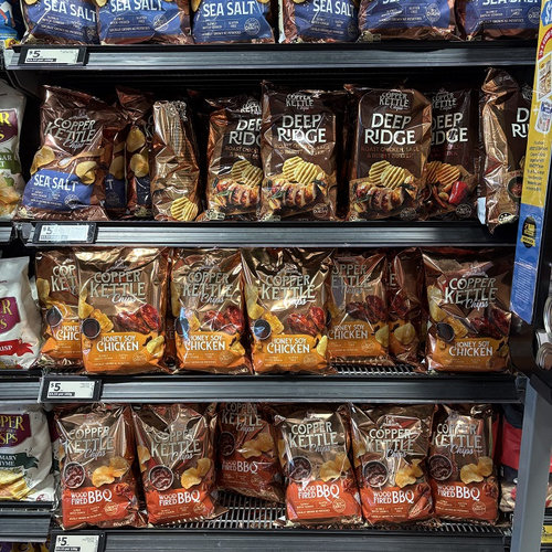 新西兰直邮Copper Kettle chips薯片进口零食蜂蜜鸡肉海盐醋